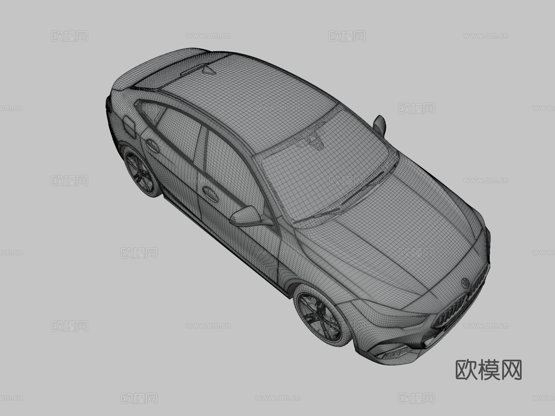 宝马汽车 轿车3d模型