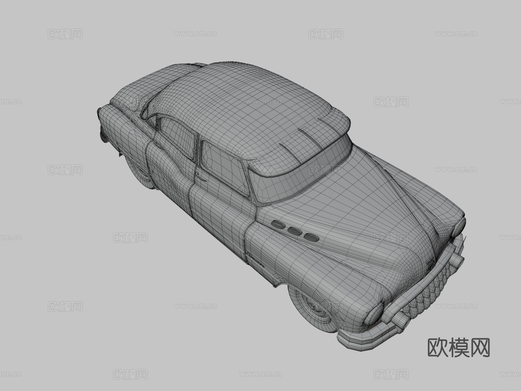 美国汽车3d模型