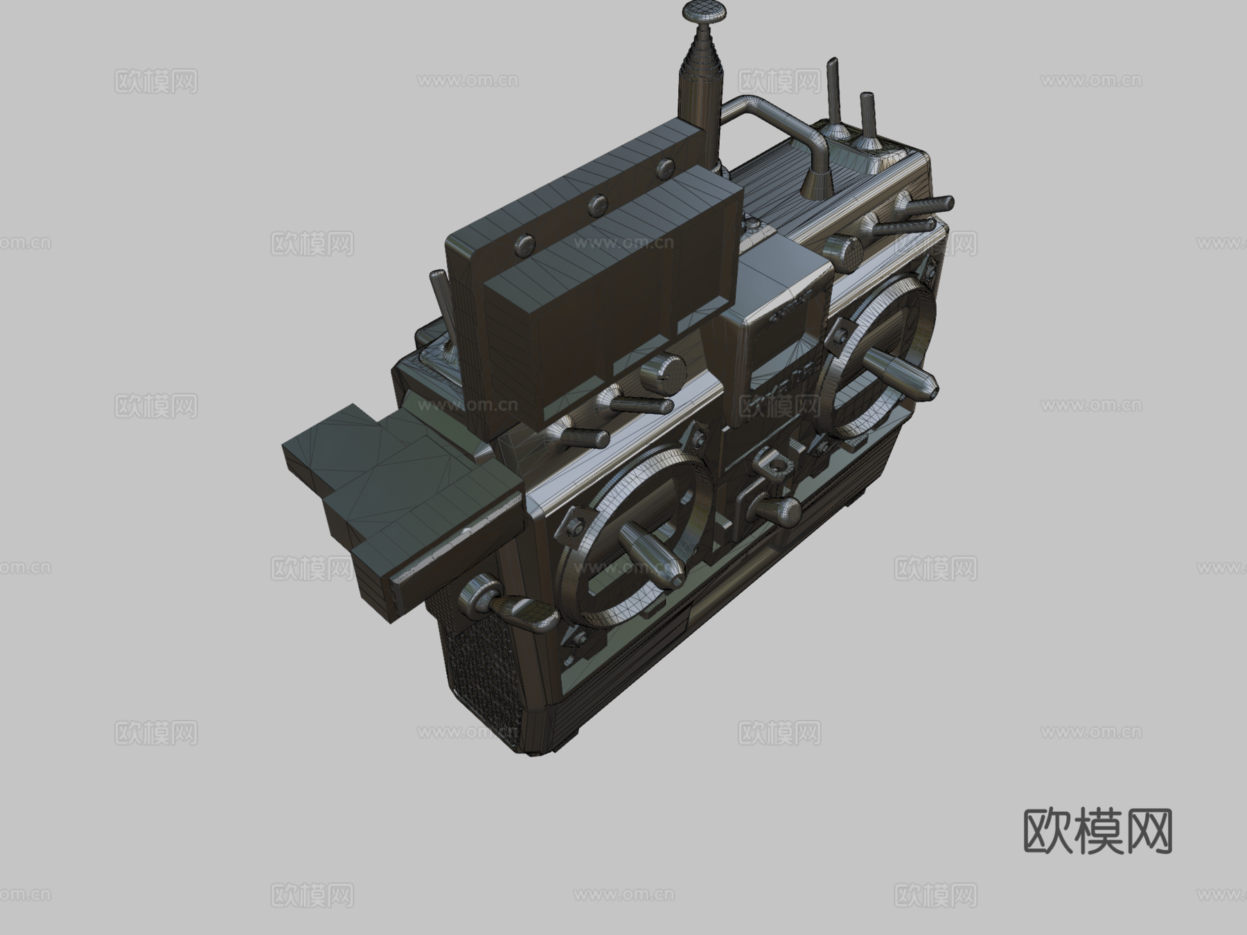 无线电控制3d模型