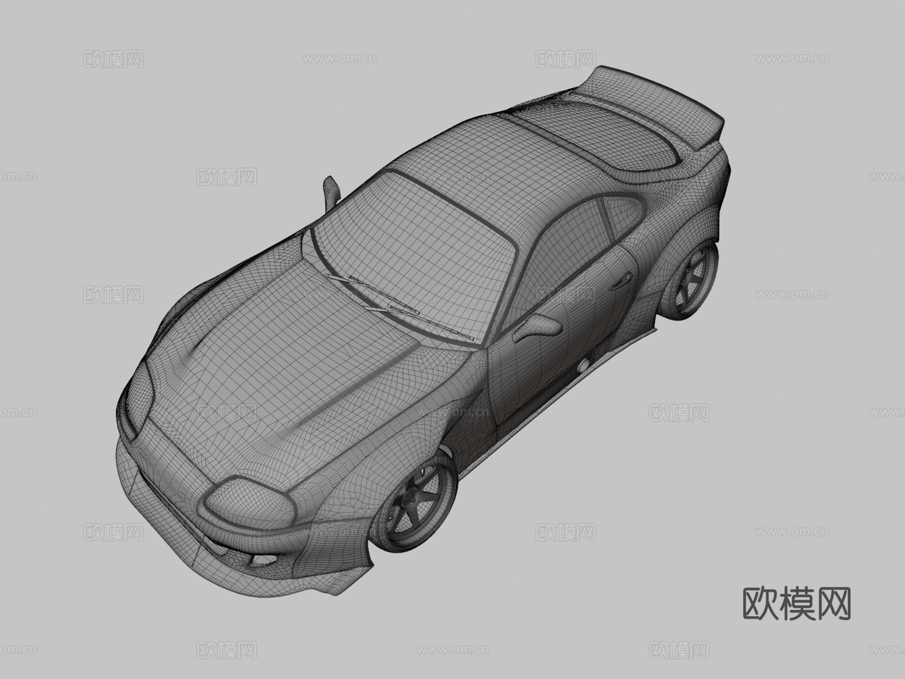 丰田汽车3d模型