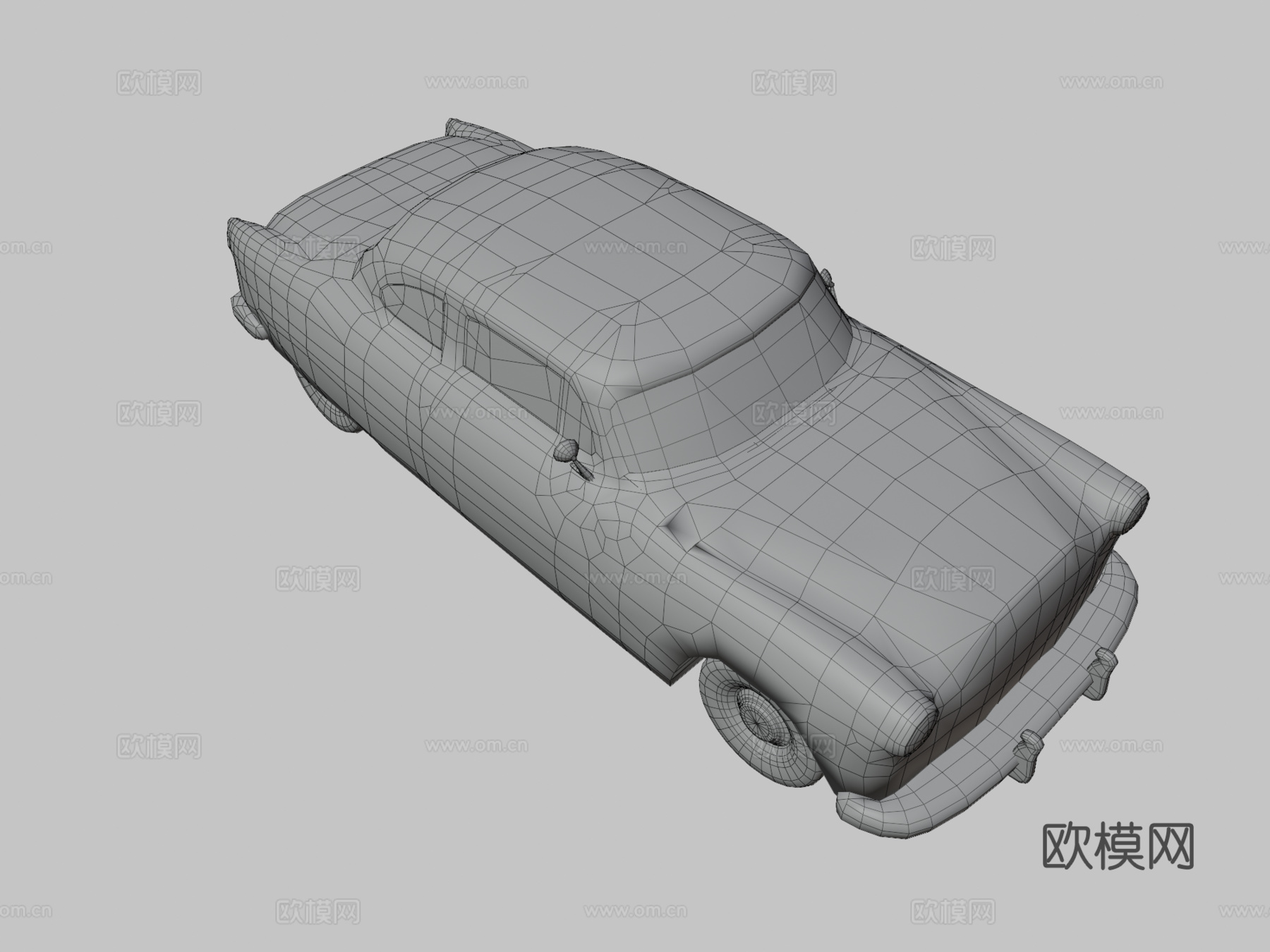 哈德逊汽车3d模型