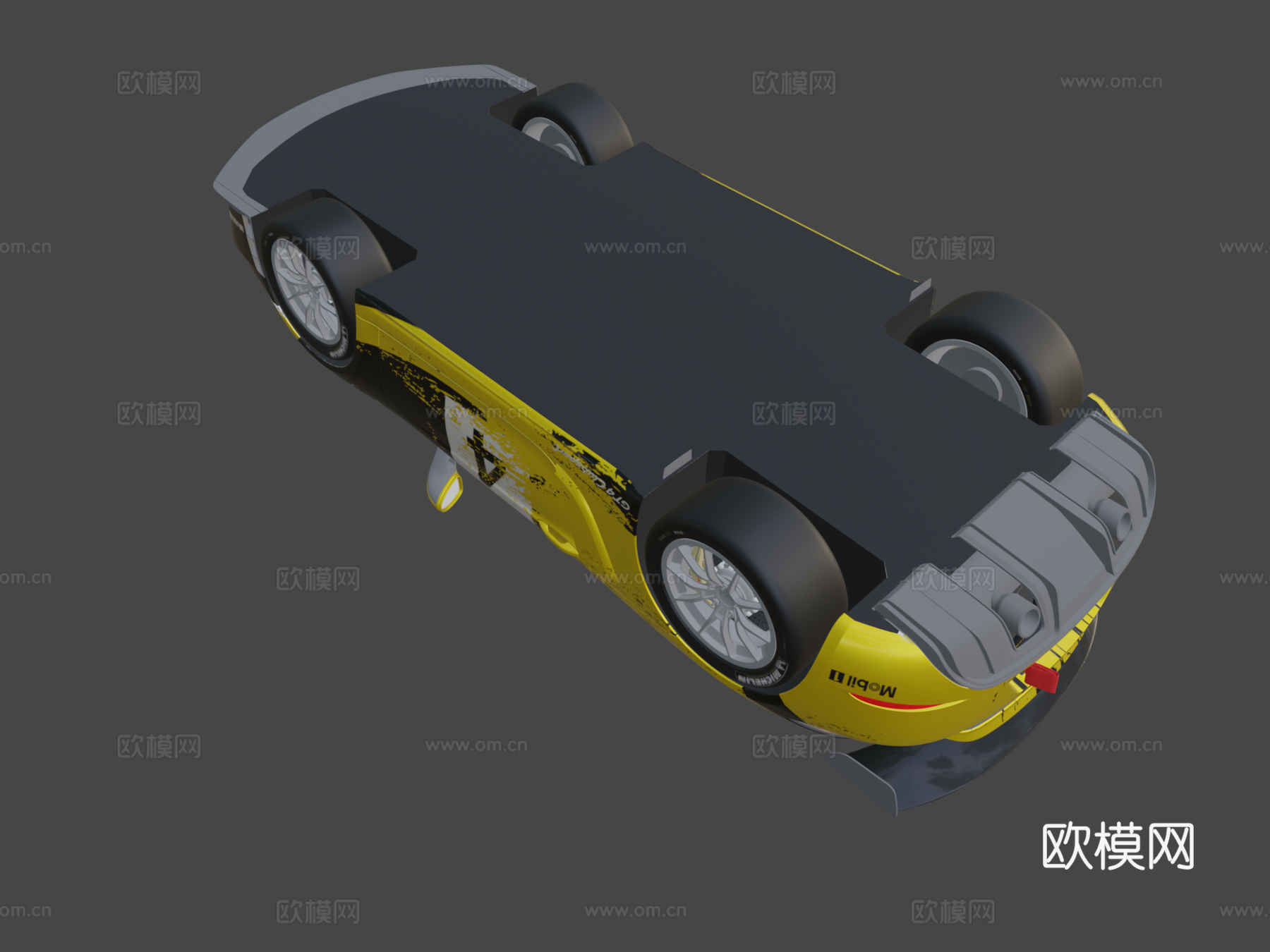 保时捷汽车 轿车 跑车3d模型