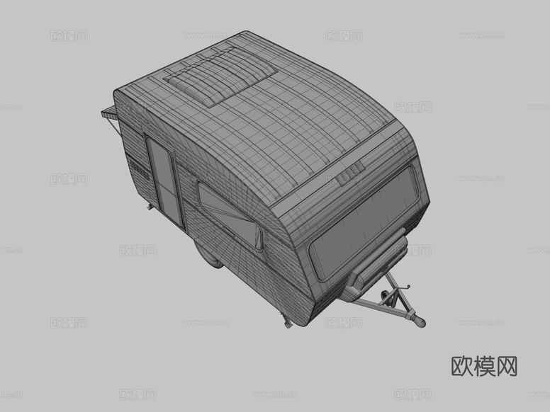 大篷车3d模型下载(渲染图3)