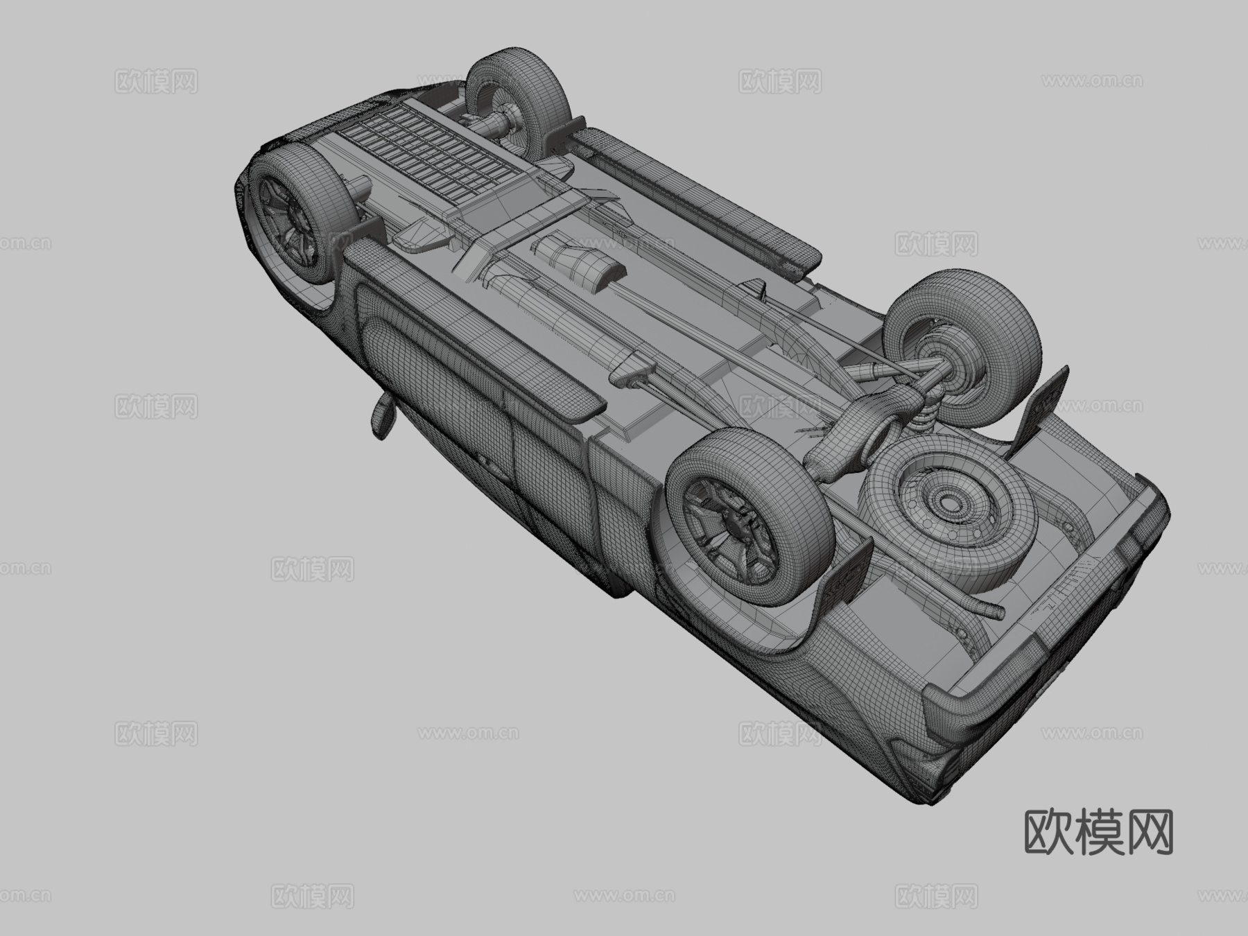 丰田汽车 皮卡车3d模型