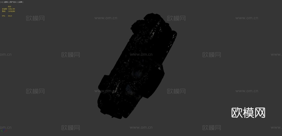 老式汽车 废旧汽车3d模型下载(渲染图4)