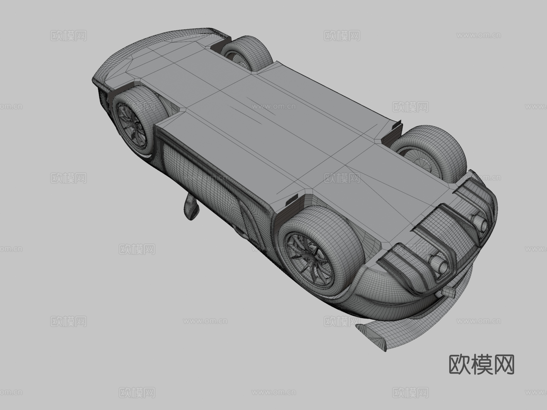 保时捷汽车 轿车 跑车3d模型