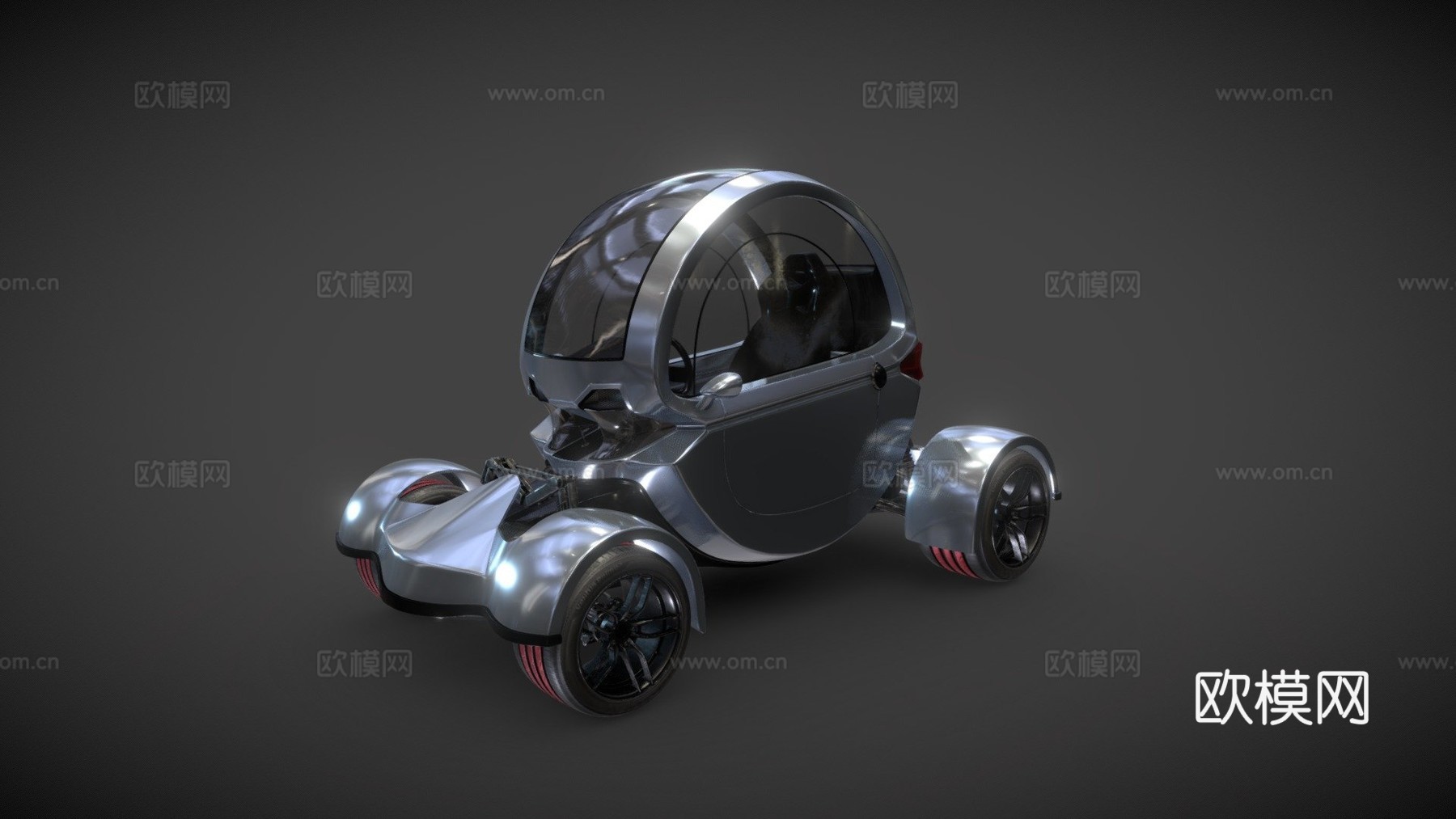 科幻汽车 未来汽车3d模型