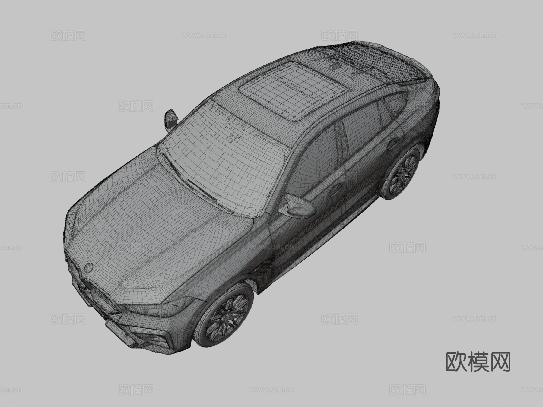 宝马汽车3d模型