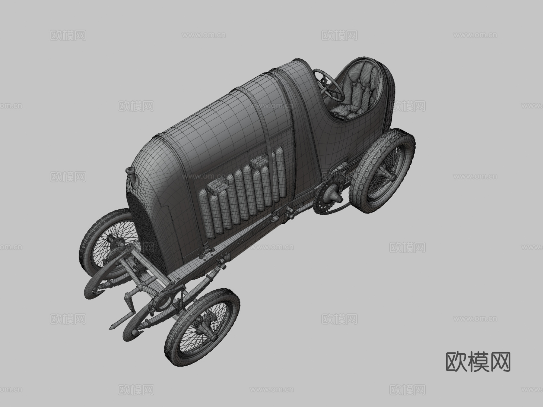 玩具车3d模型