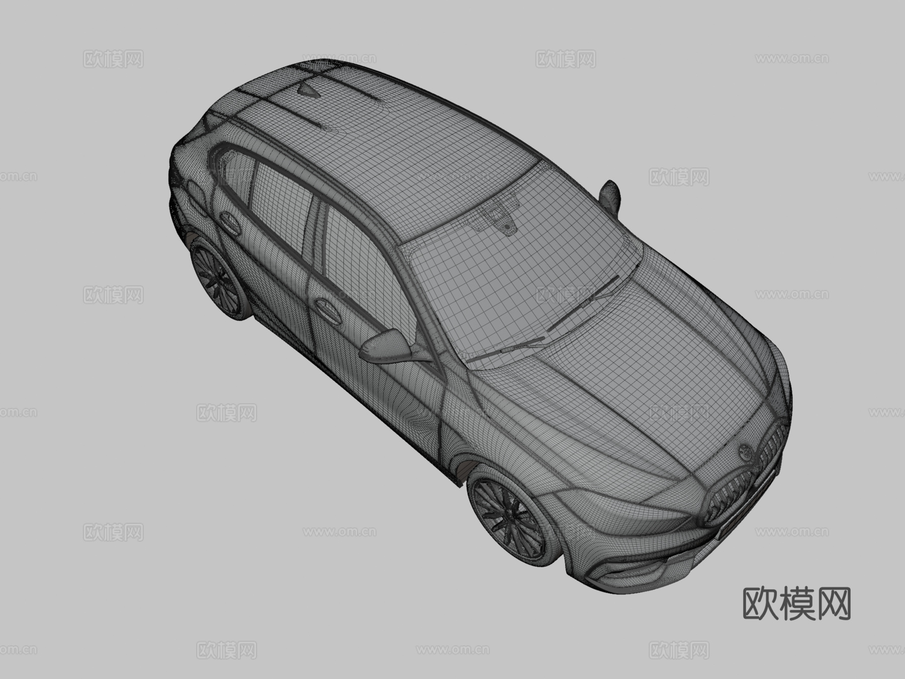 宝马汽车 轿车3d模型