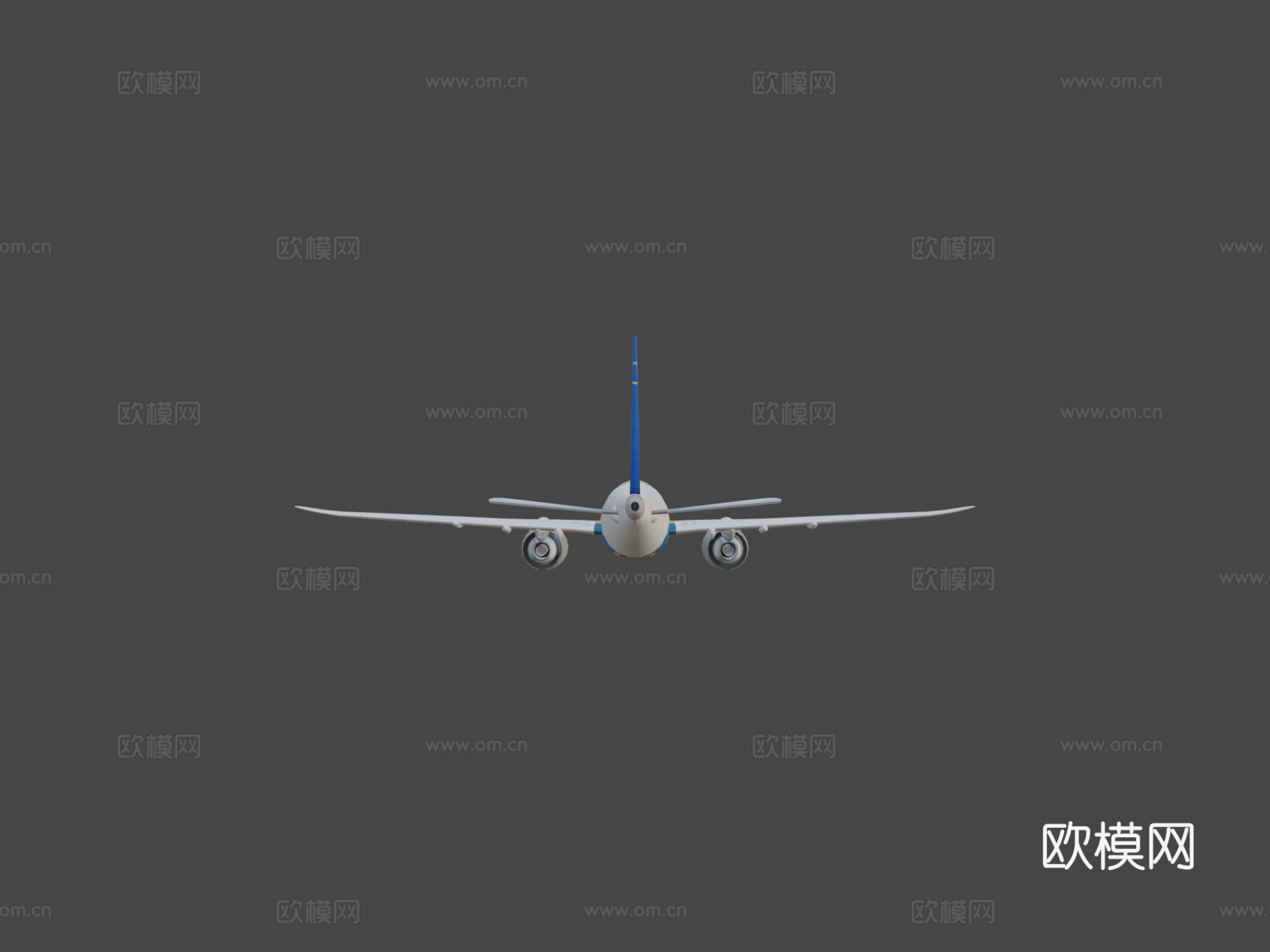 空中客机3d模型