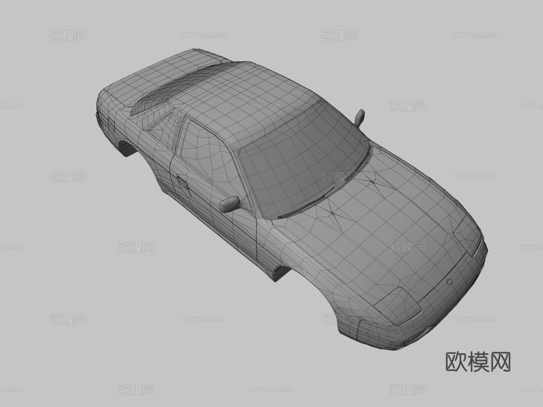 日产汽车 轿车3d模型