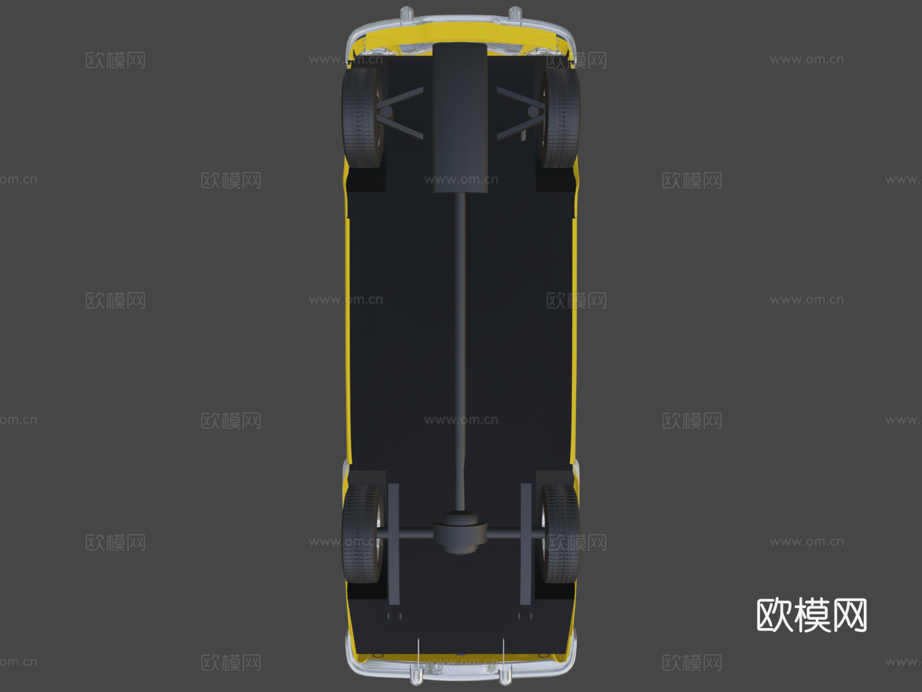 掀背车3d模型