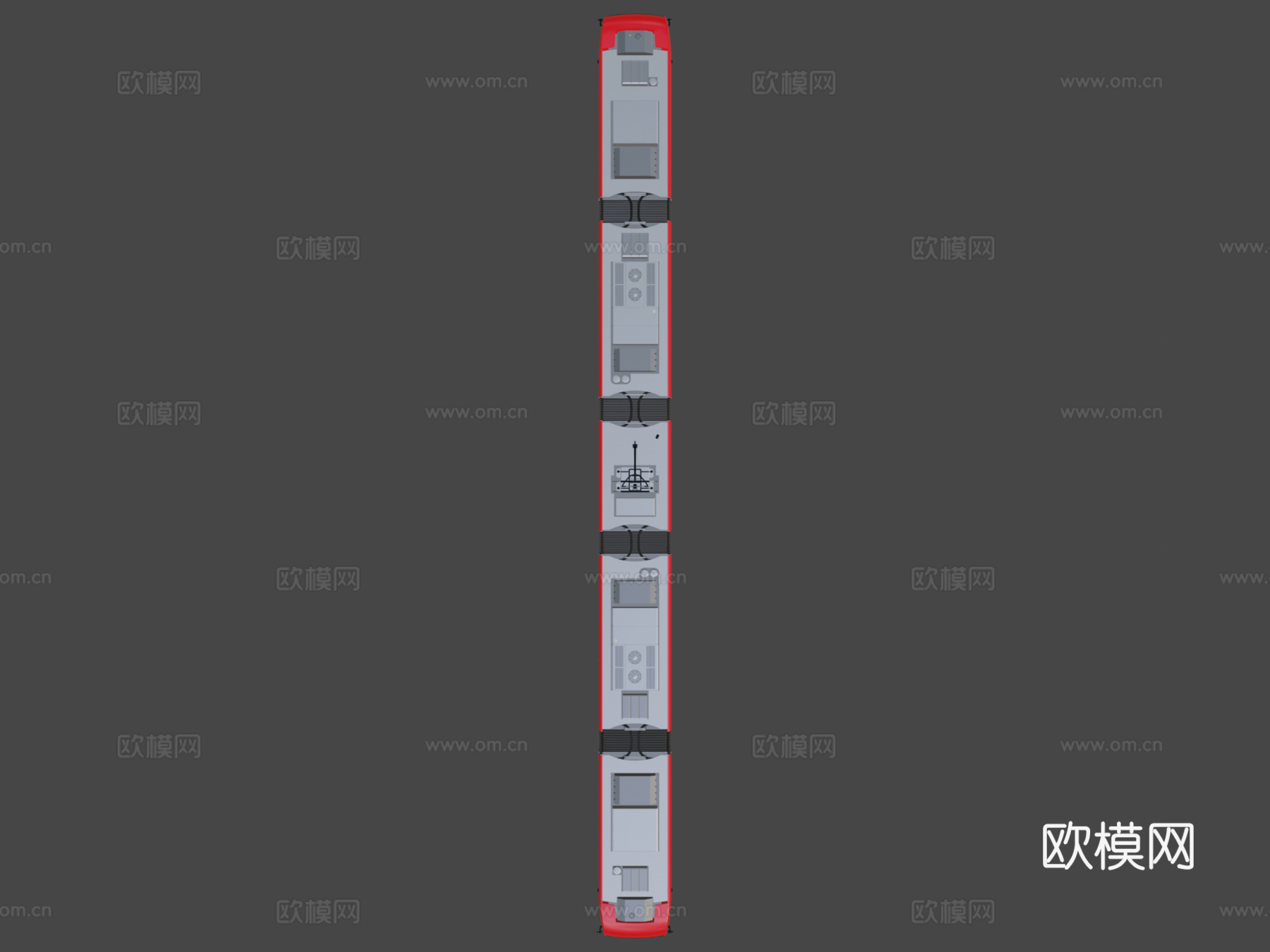 公交车 巴士 电车3d模型