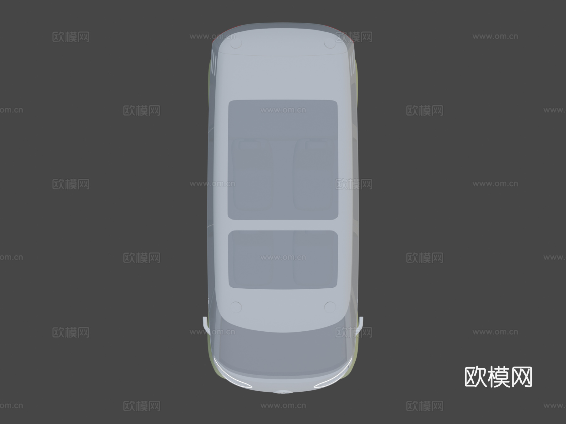 大众汽车 面包车3d模型