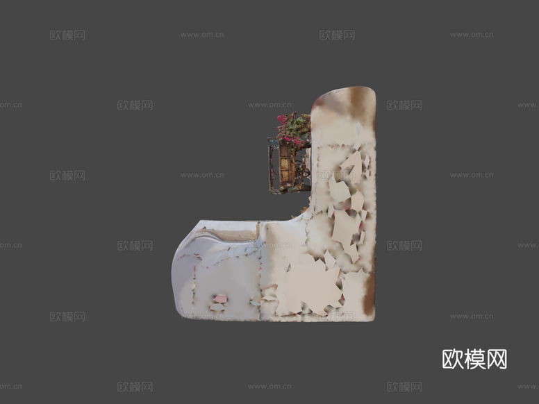 三轮车 摩托车3d模型下载(渲染图5)