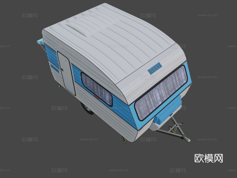大篷车3d模型下载(渲染图8)