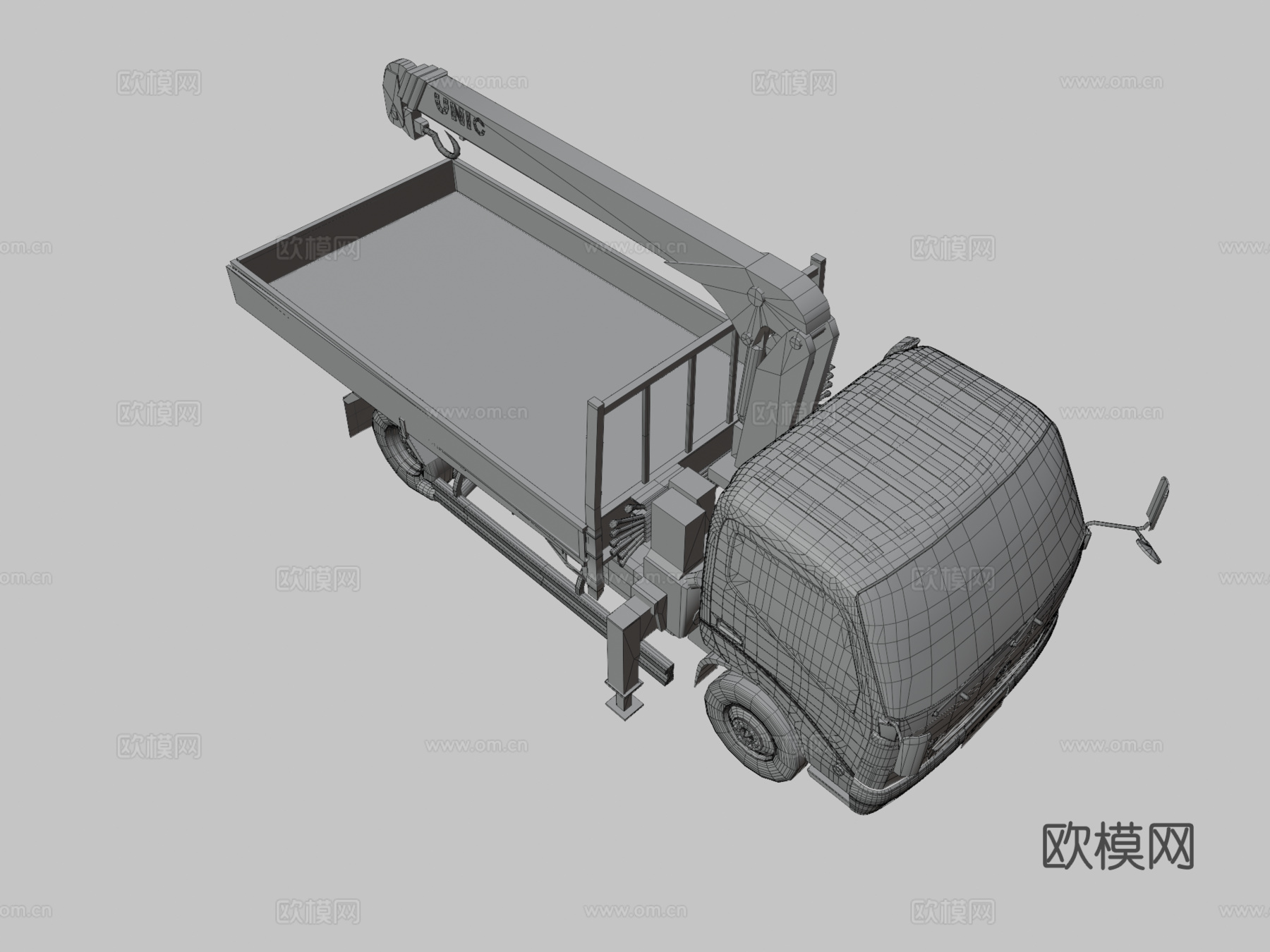 丰田卡车3d模型