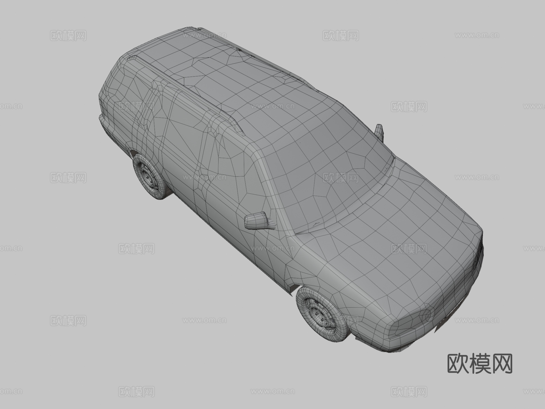 大众汽车 轿车3d模型