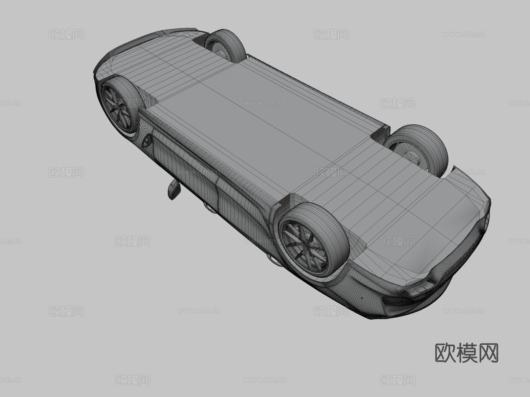 宝马汽车 轿车3d模型