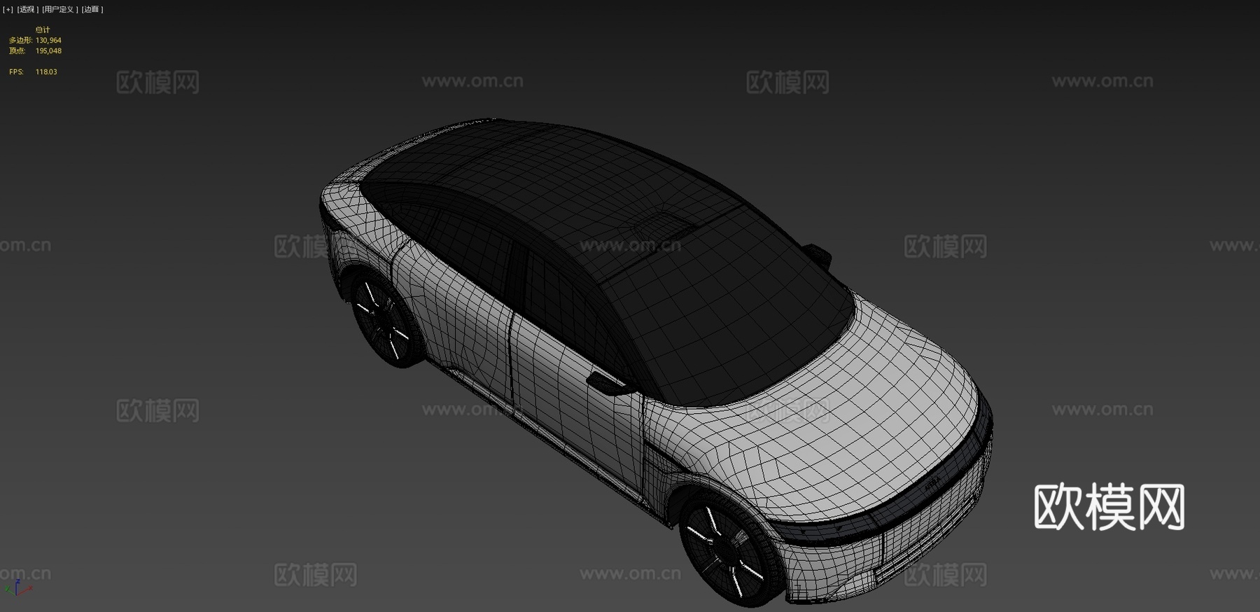 豪车3d模型