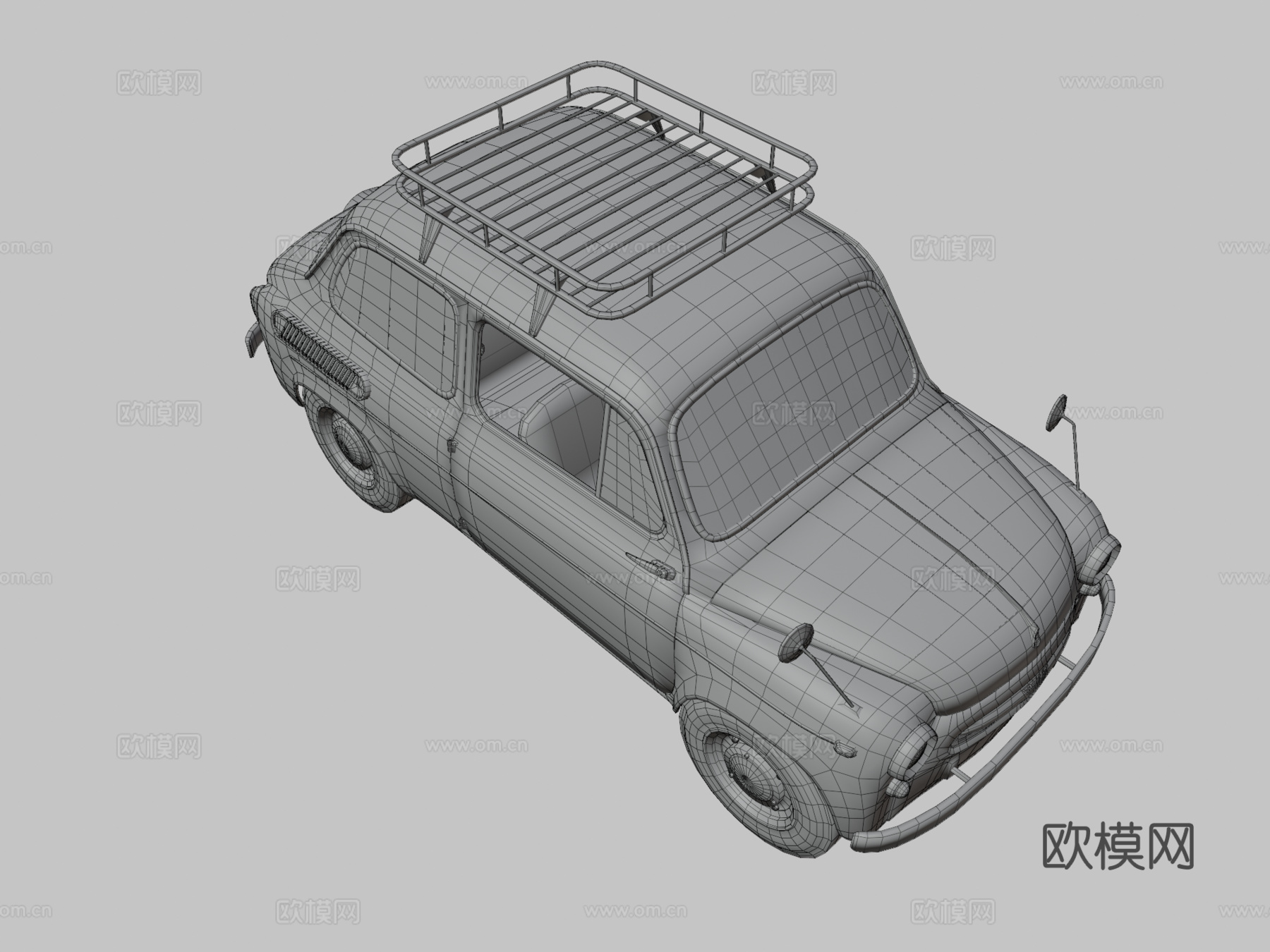 俄罗斯汽车 轿车3d模型