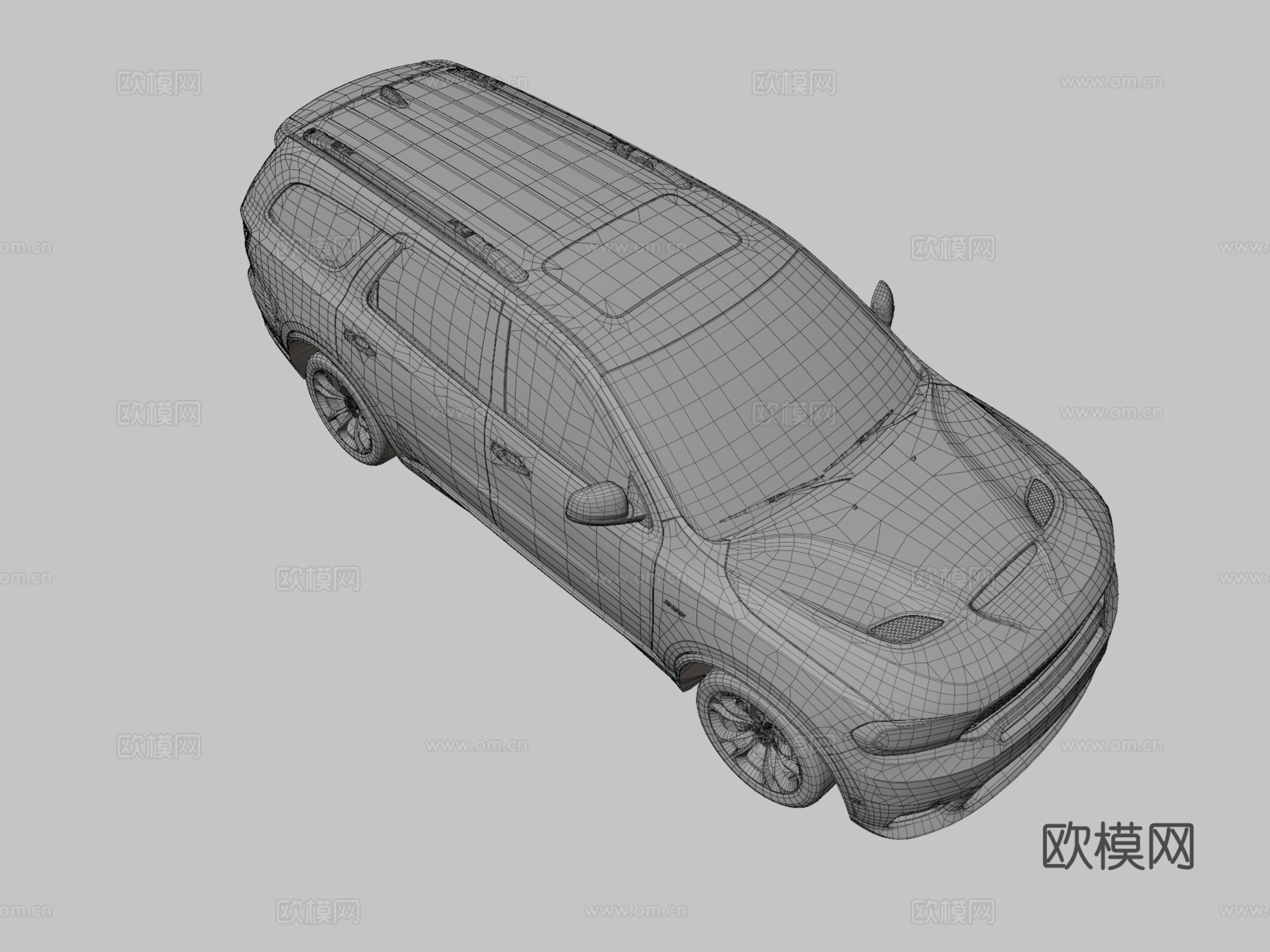 道奇汽车 轿车3d模型