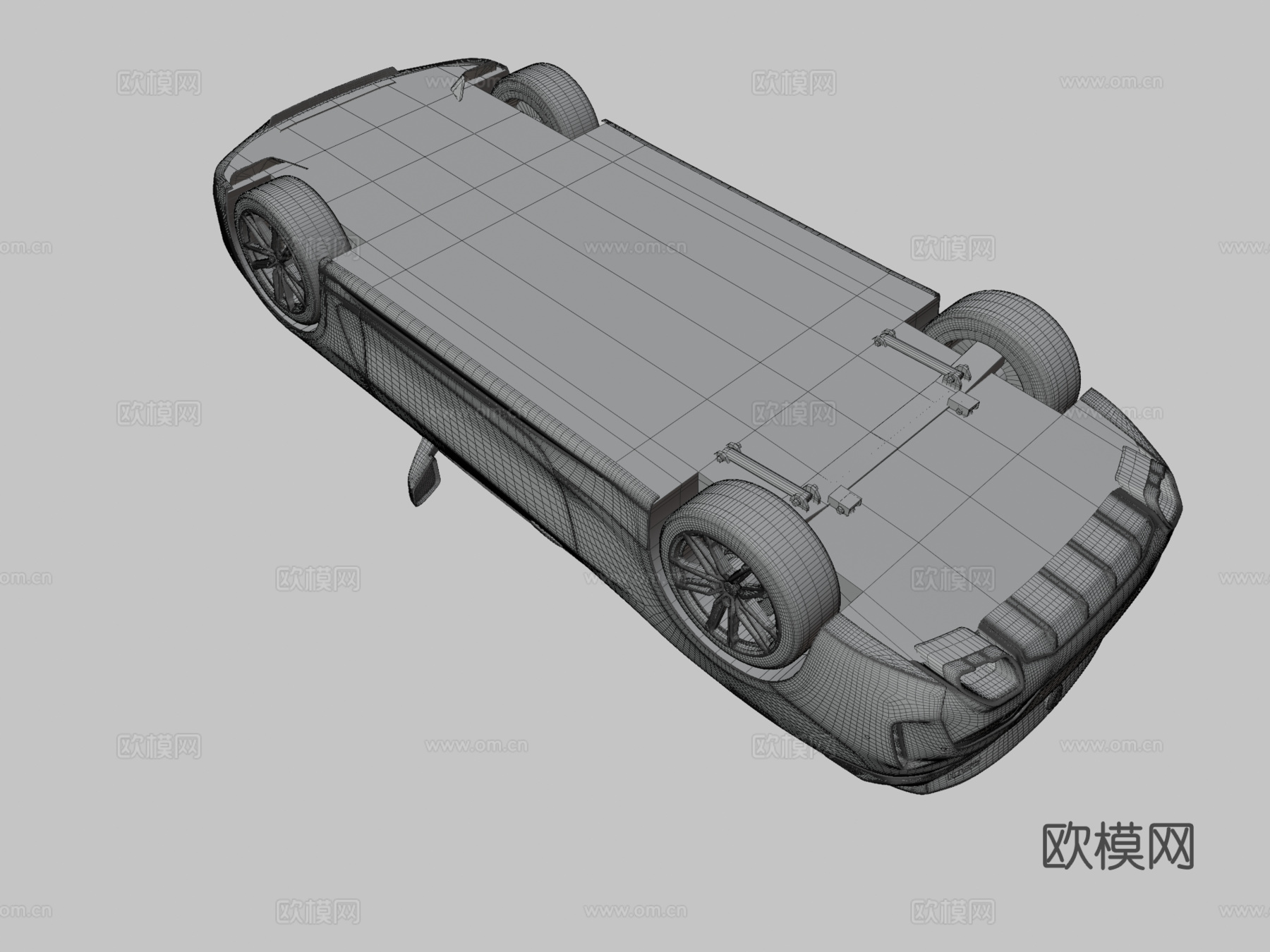 宝马汽车 轿车3d模型