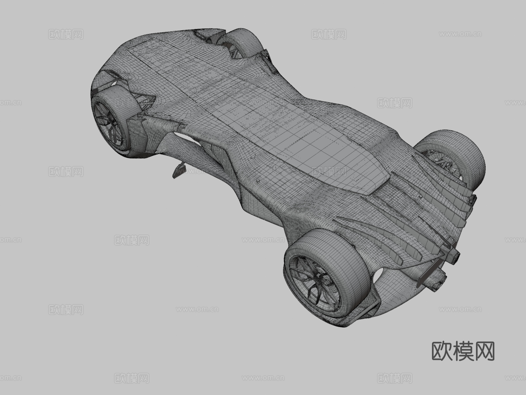 摩托车 机车3d模型