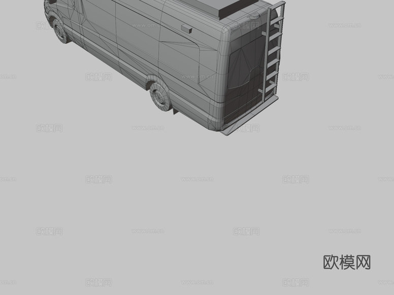 汽车 货车3d模型下载(渲染图3)