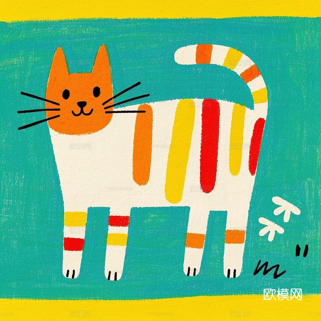 现代儿童卡通挂画下载