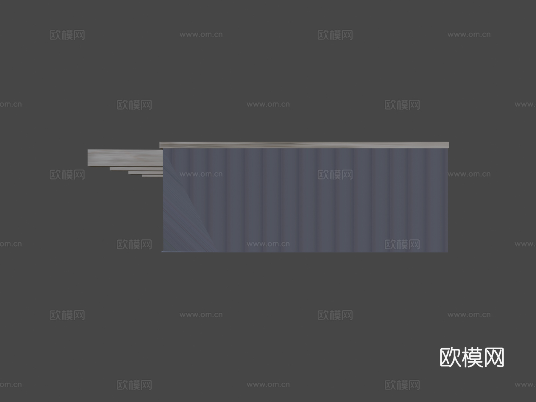 工业风仓库 车库3d模型