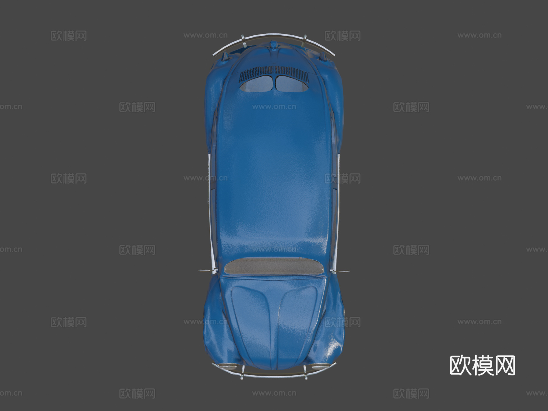 大众甲壳虫汽车3d模型