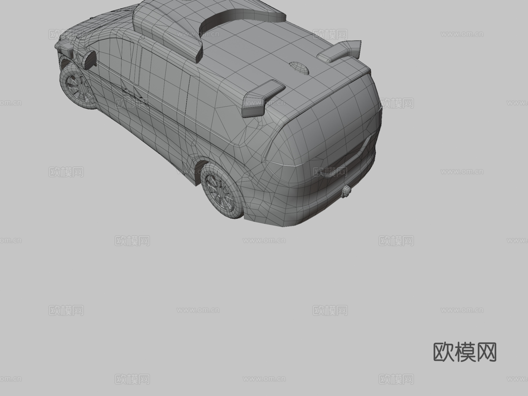 汽车 商务车3d模型