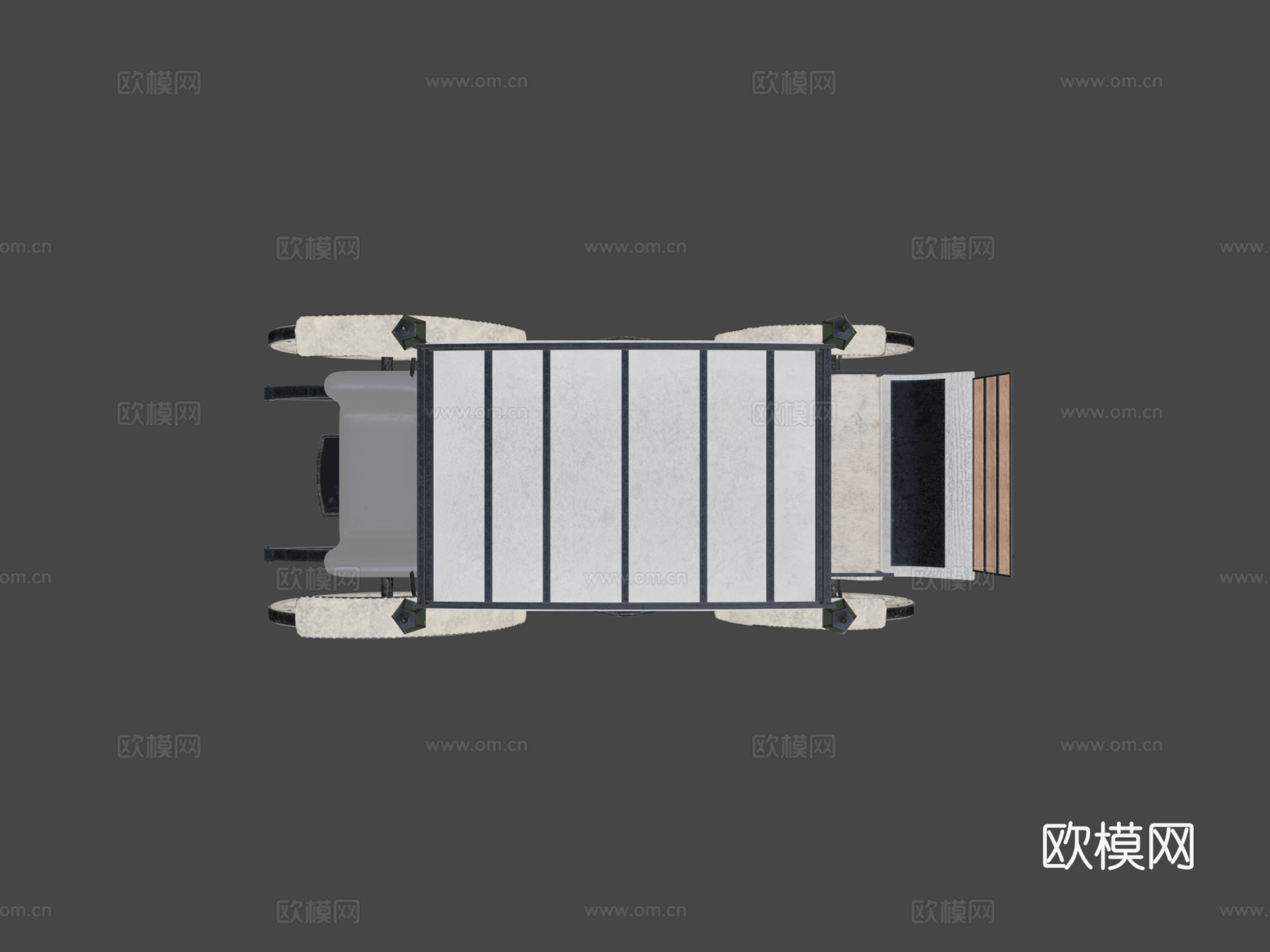 马车3d模型