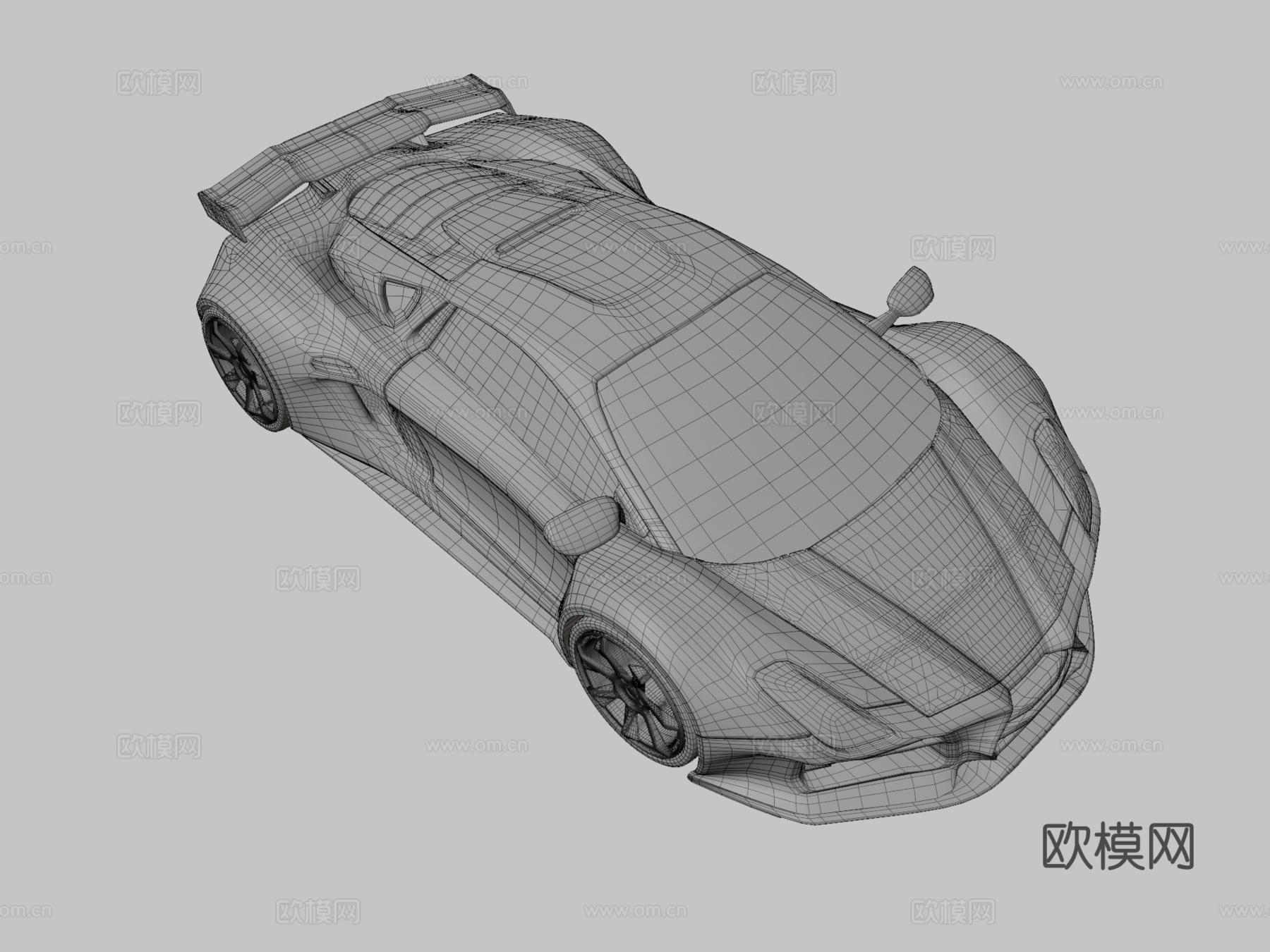 汽车 跑车 超跑3d模型