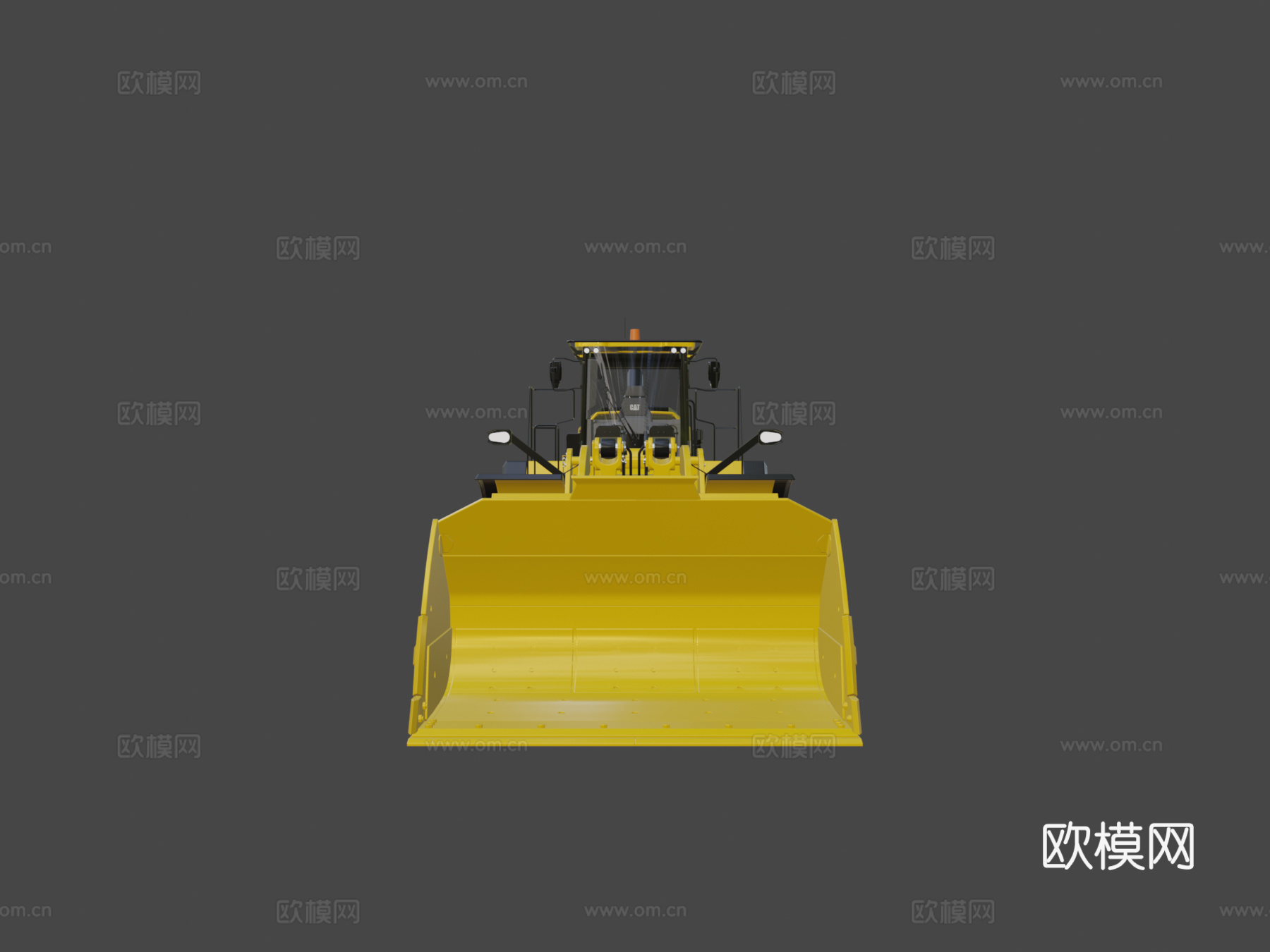 装载机 推土机3d模型