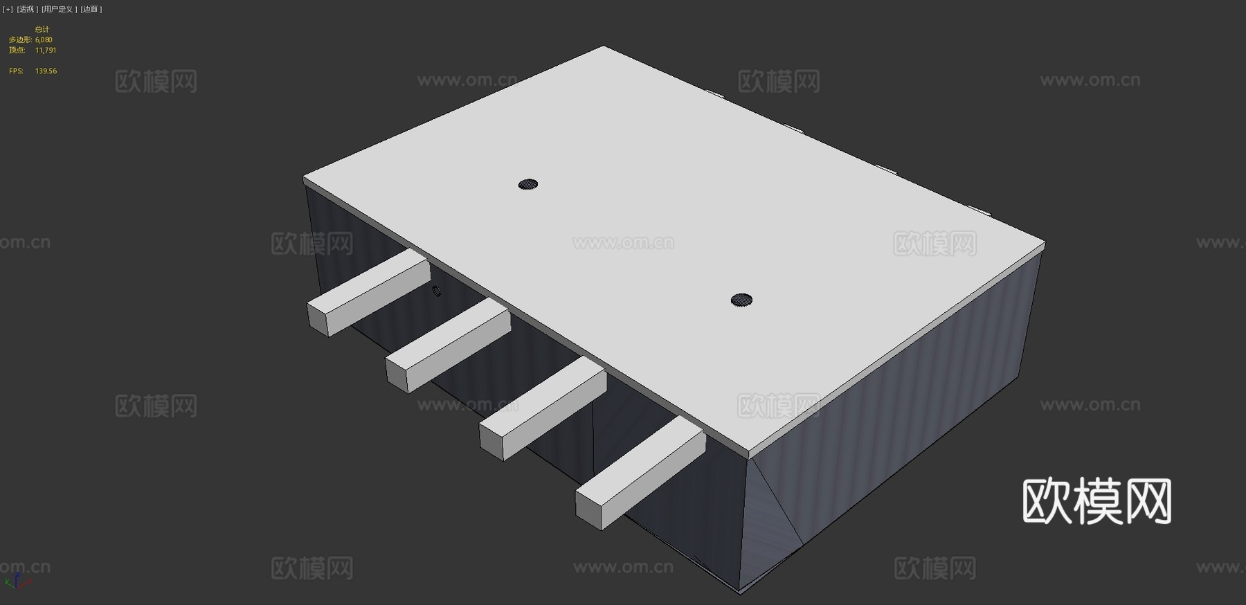 工业风仓库 车库3d模型