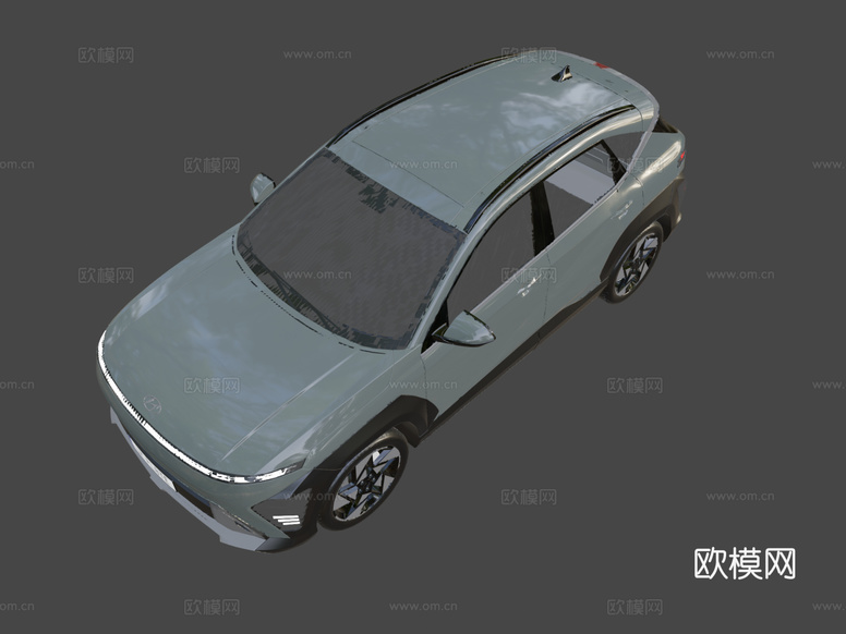 汽车 轿车 旅行车3d模型下载(渲染图8)