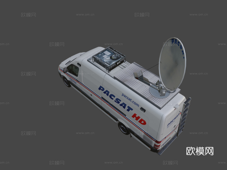汽车 货车3d模型下载(渲染图8)