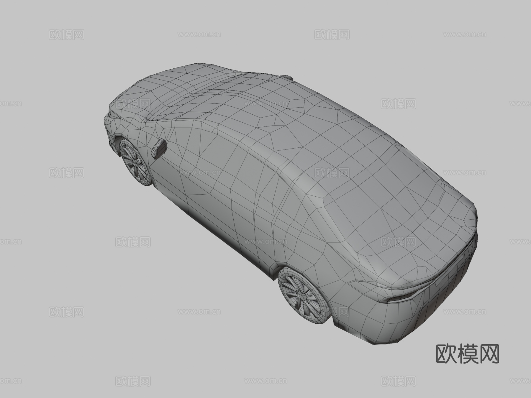 丰田汽车 轿车3d模型