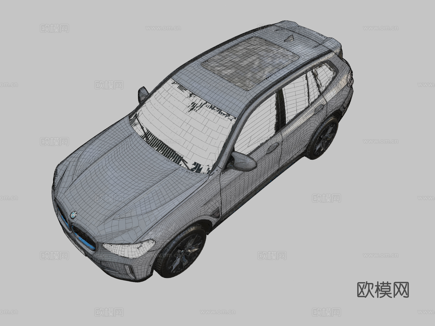 宝马汽车 轿车3d模型