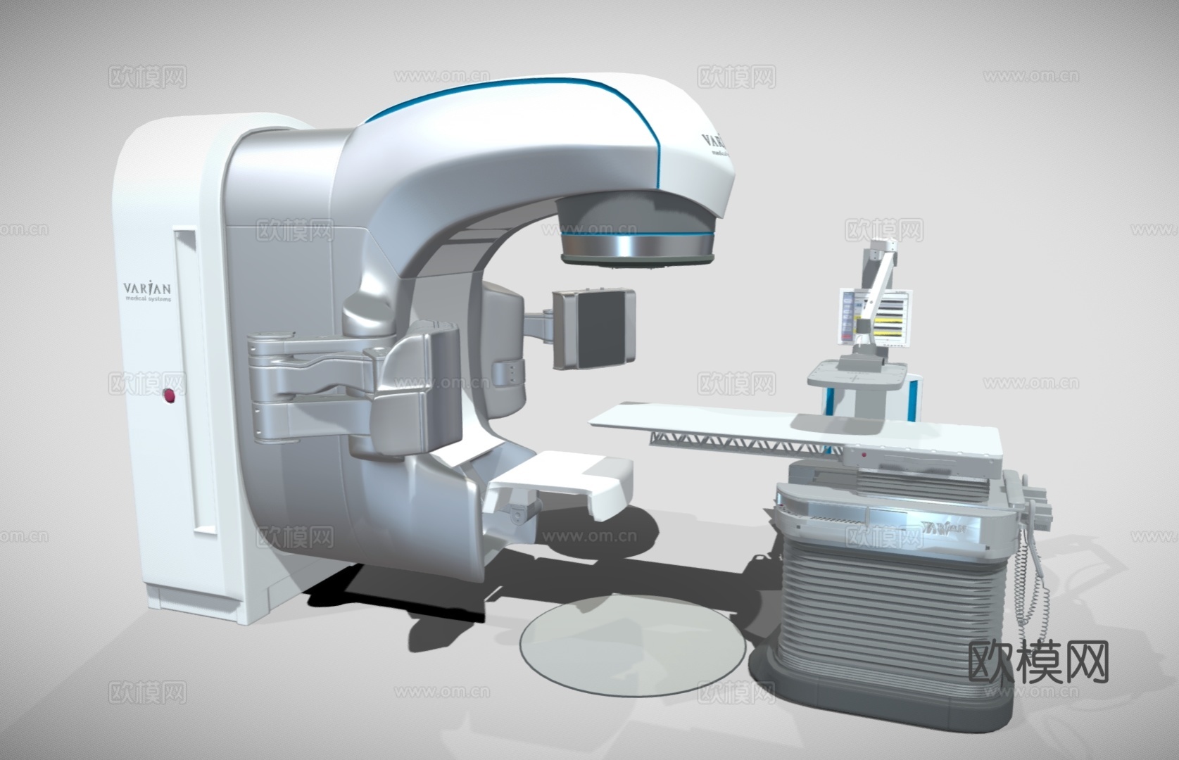 现代医疗器械 医疗检测设备 医疗产品3d模型