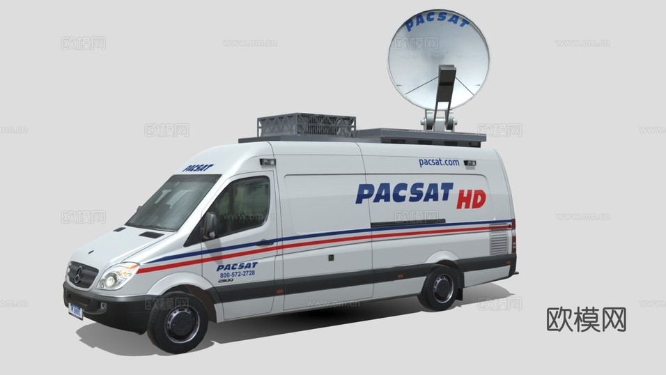 汽车 货车3d模型下载(渲染图1)