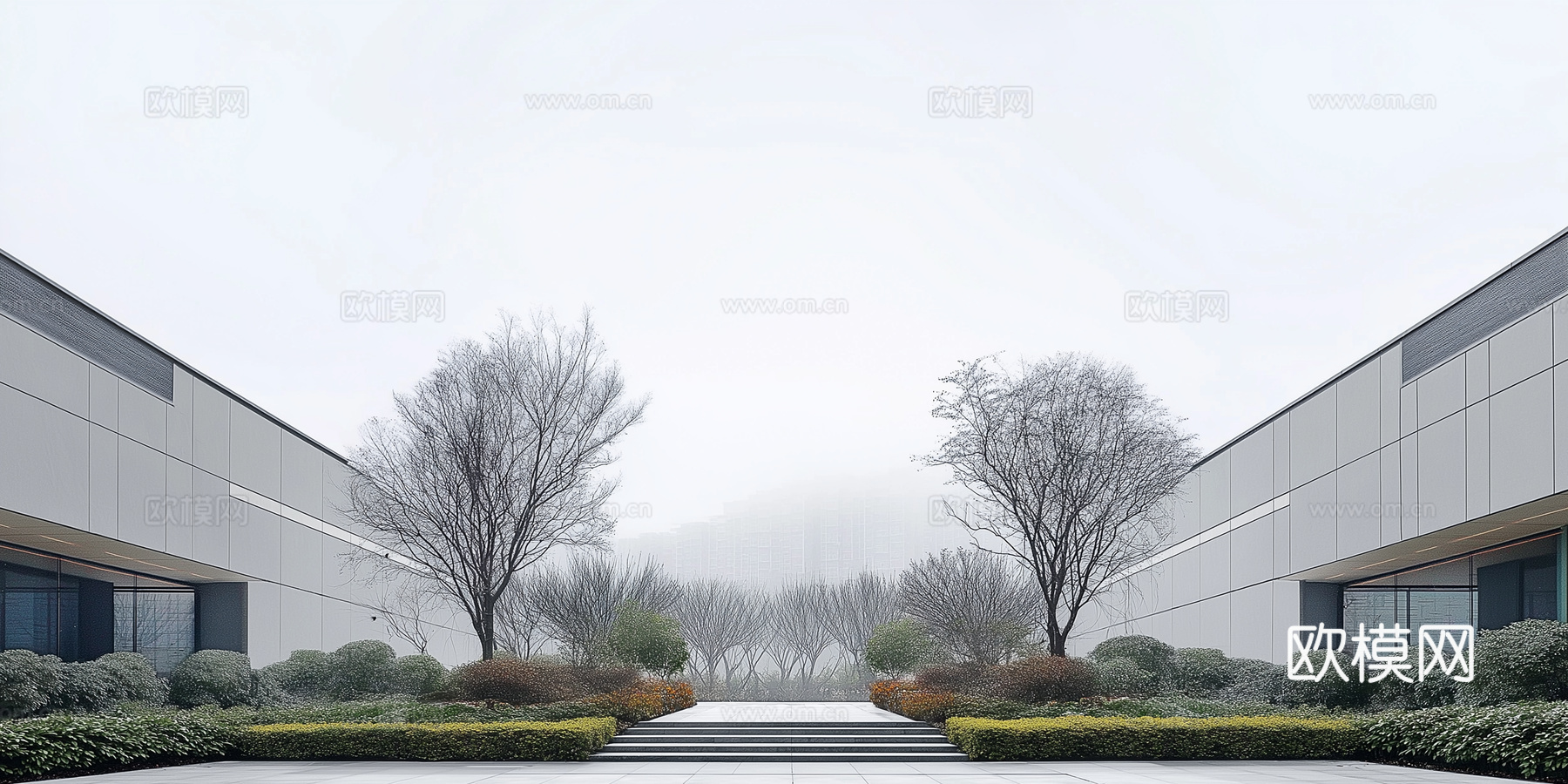 高清景观园林院子贴图下载