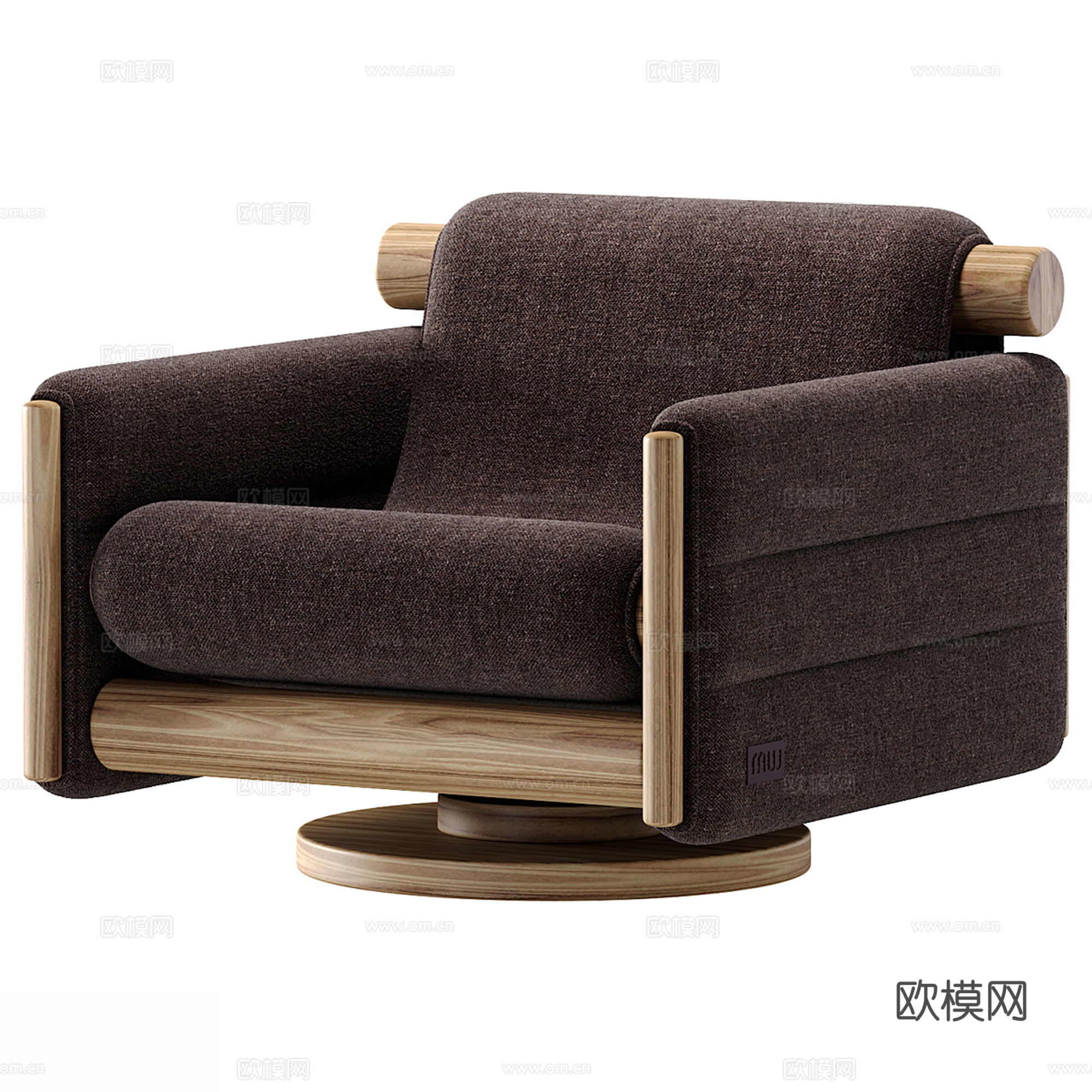 现代休闲沙发su模型下载（渲染图3）