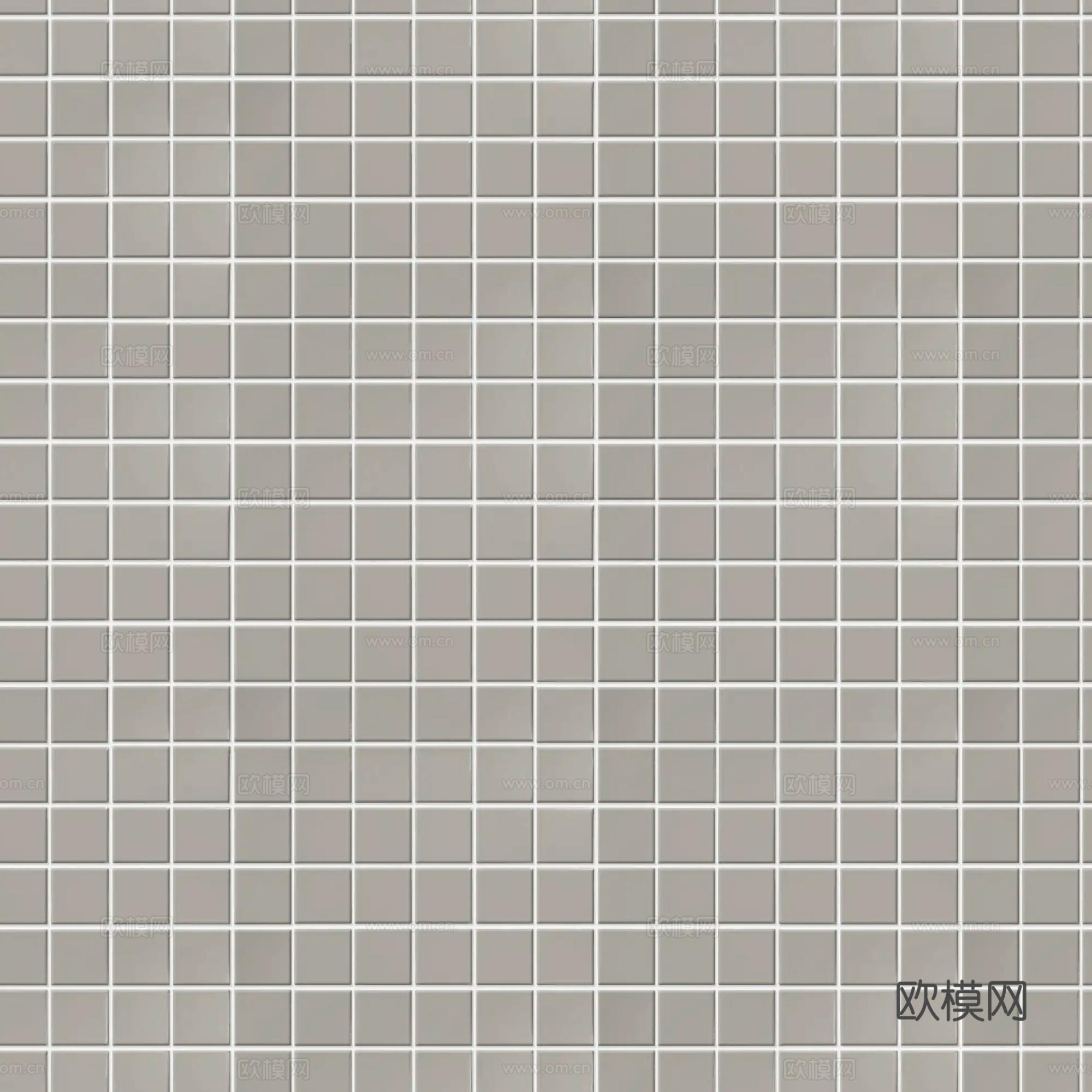 高清无缝灰色方砖马赛克砖手工艺术砖下载