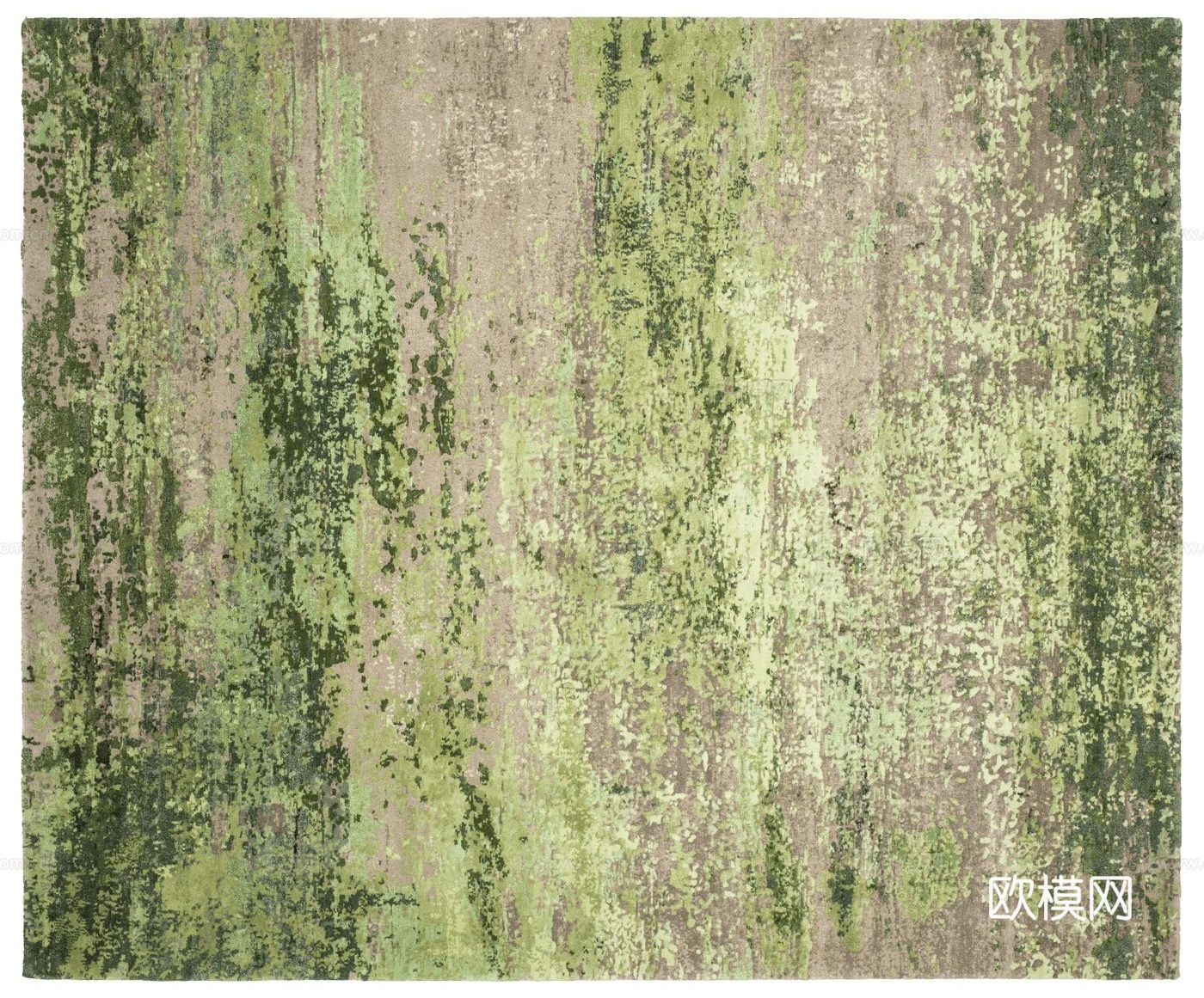绿色绒布地毯下载
