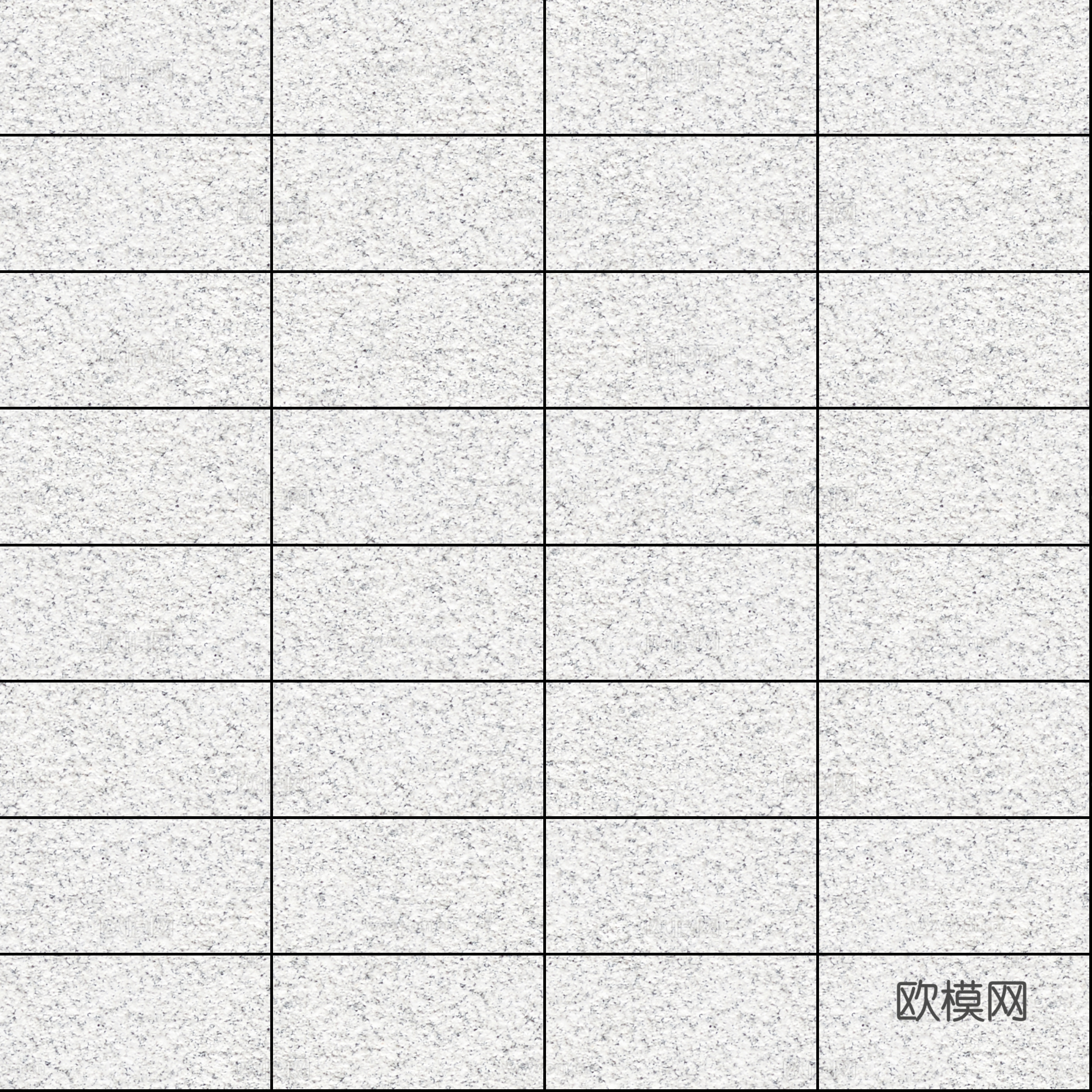 300X600芝麻白真石漆外墙面景 墙铺地2k贴图下载