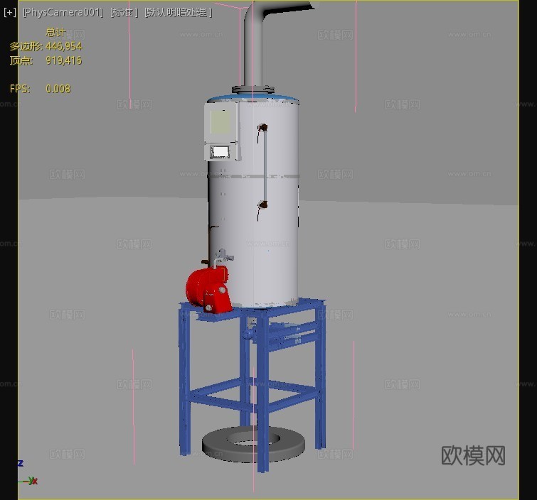 干燥机 工业设备 注塑机辅机 配套设备 干燥机械设备3d模型